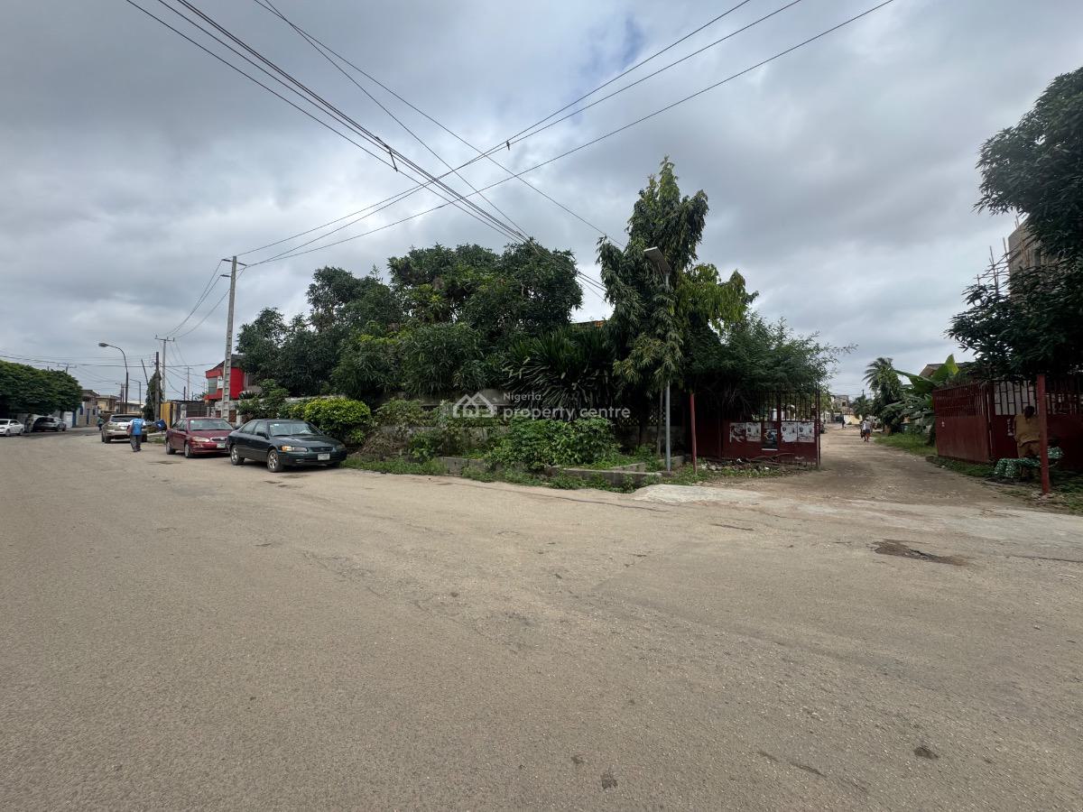 a Corner Peice Land in a Sceured Estate, Ilupeju Estate, Palmgrove, Ilupeju, Lagos, Residential Land for Sale