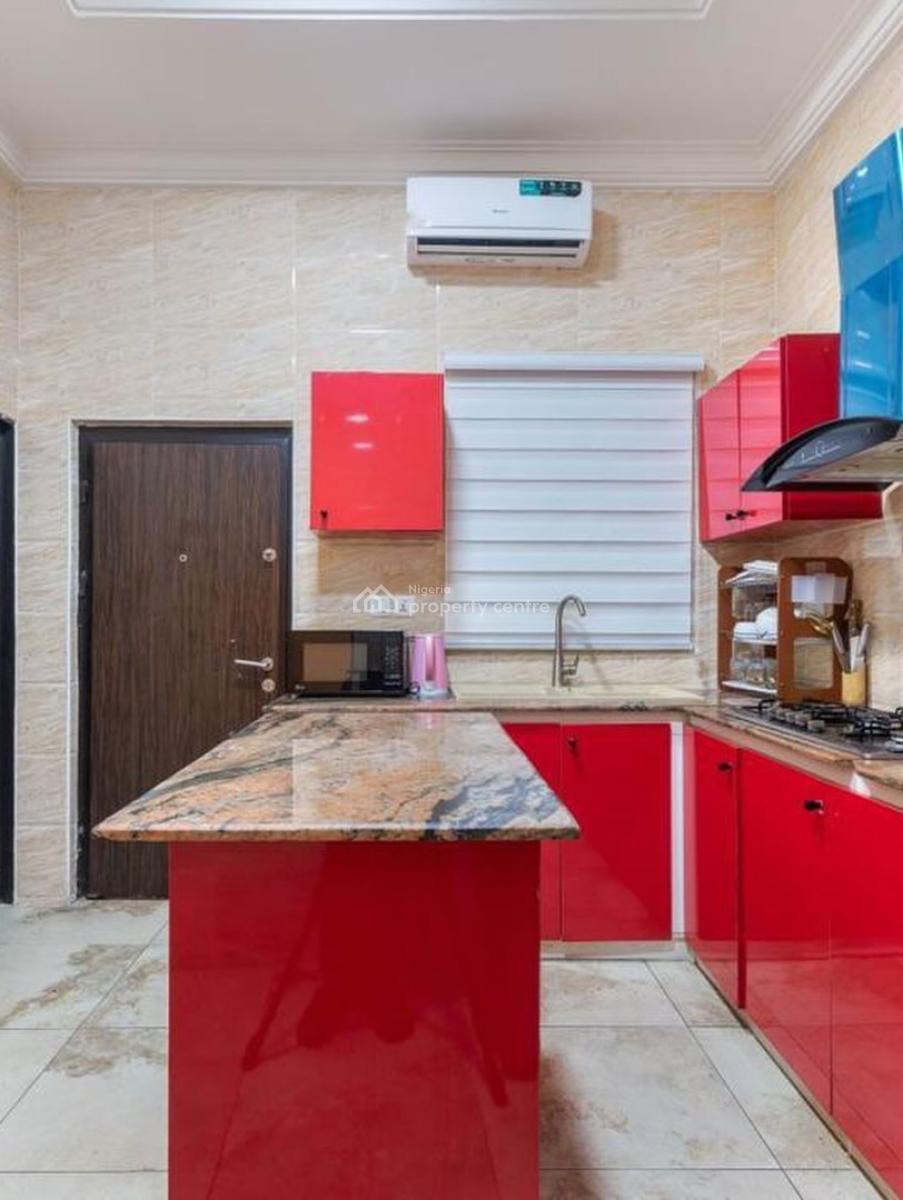 4 Bedroom Fully Furnished Semi-detached 5, Chevron Road, Ibeju Lekki, Lagos, Semi-detached Duplex for Rent