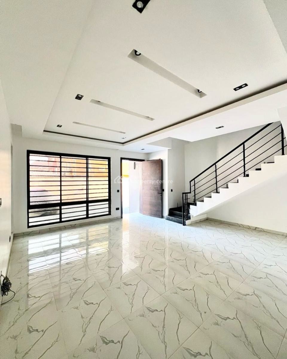 4-bedroom Terrace Duplex with Bq, Lekki Phase 1, Lekki, Lagos, Terraced Duplex for Rent