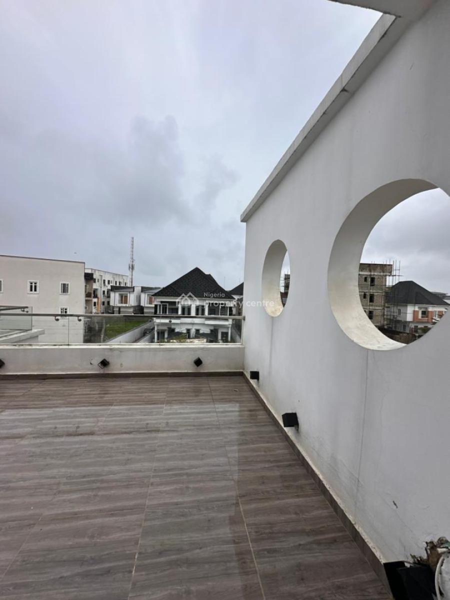 5-bedroom Self-compound Semi-detached Duplex with Bq, 2nd Toll Gate, Lekki, Lagos, Semi-detached Duplex for Sale