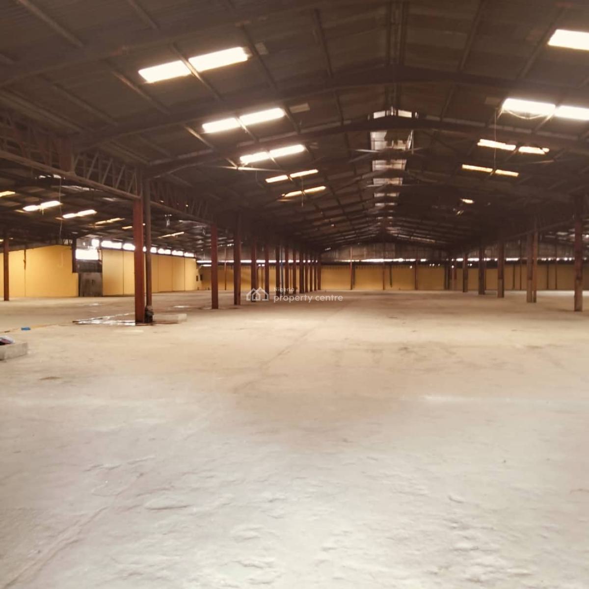 Warehouse on 6,200sqmtrs, Off Acme Road, Ikeja, Lagos, Warehouse for Rent