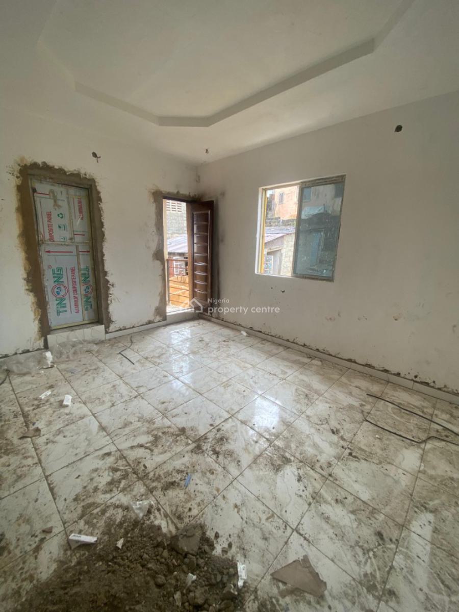 Newly Built and Spacious Mini Flat Upstair, Gbagada, Lagos, Mini Flat (room and Parlour) for Rent