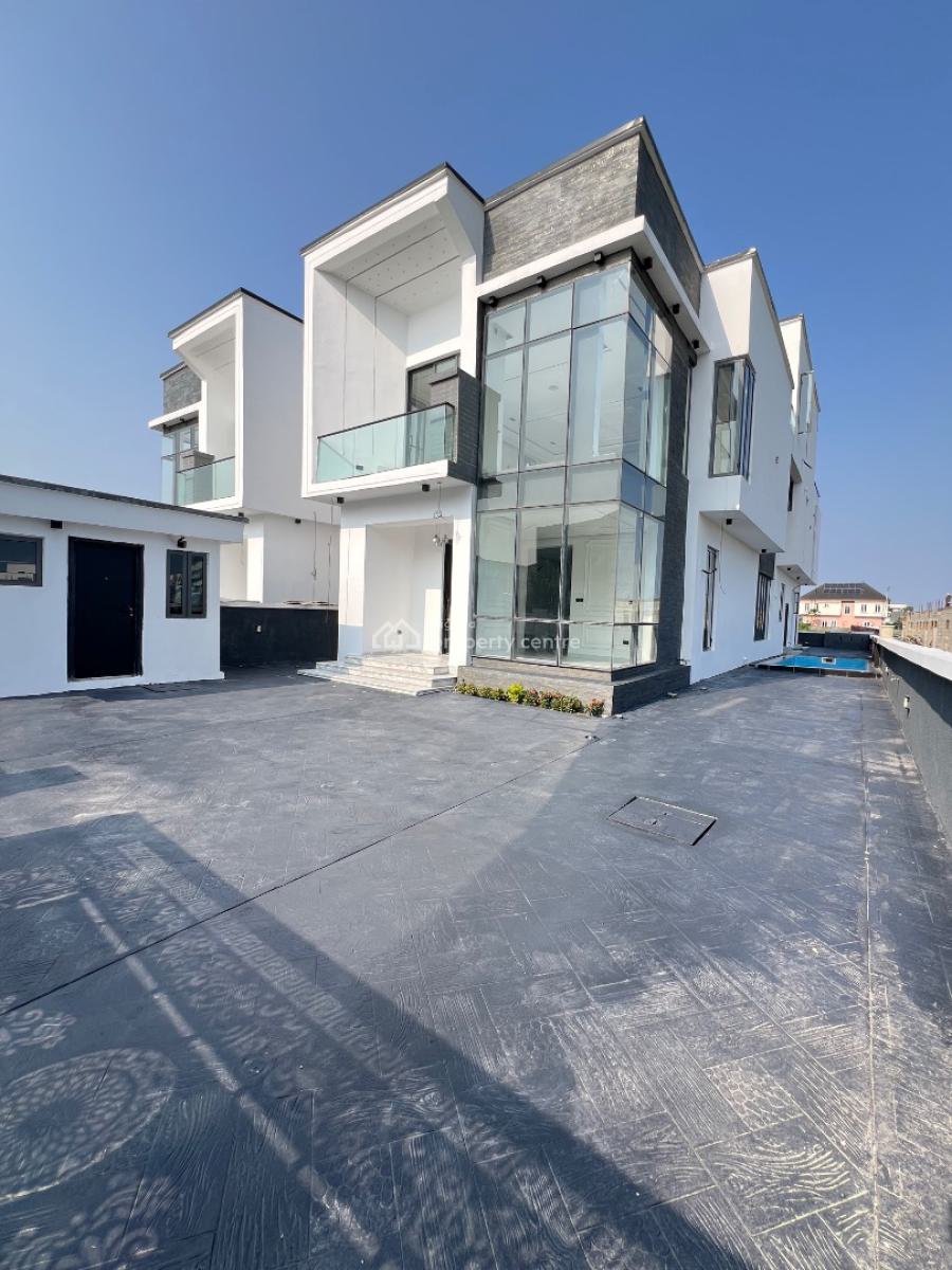 5 Bedroom Fully Detached Duplex with Swimming Pool, Royal Garden Estate, Ajah, Lagos, Detached Duplex for Sale