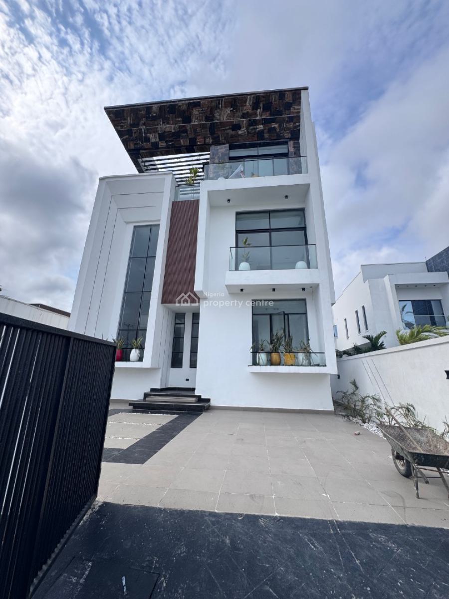 Luxury 6 Bedroom Fully Detached Duplex in a Serene and Secure Estate, Osapa, Lekki, Lagos, Detached Duplex for Sale