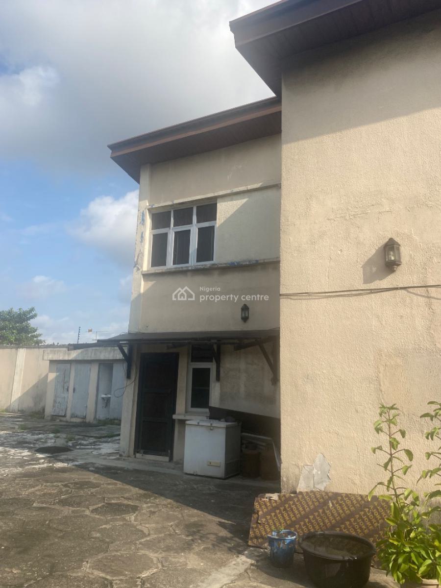 Nice 4 Bedroom Duplex on About 750sqm of Land and Has 2 Entrances, Rasaq Balogun Street, Surulere, Adeniran Ogunsanya, Surulere, Lagos, Commercial Property for Sale
