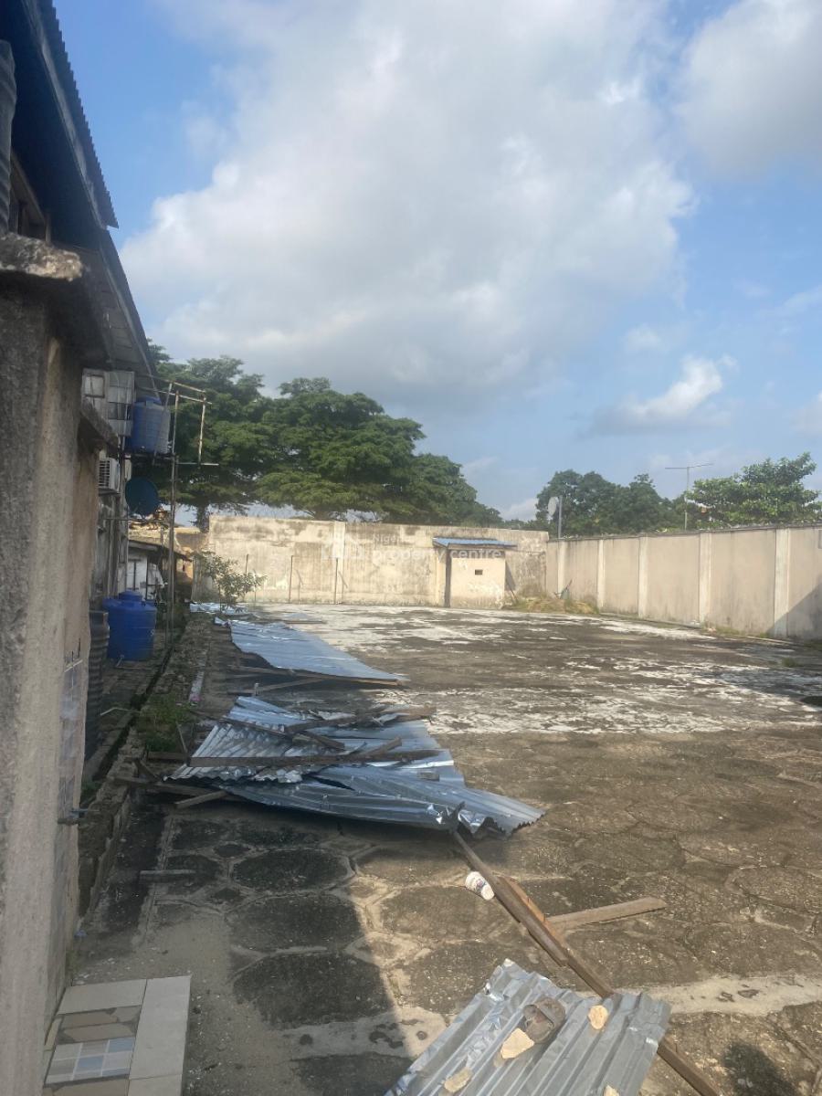 Nice 4 Bedroom Duplex on About 750sqm of Land and Has 2 Entrances, Rasaq Balogun Street, Surulere, Adeniran Ogunsanya, Surulere, Lagos, Commercial Property for Sale