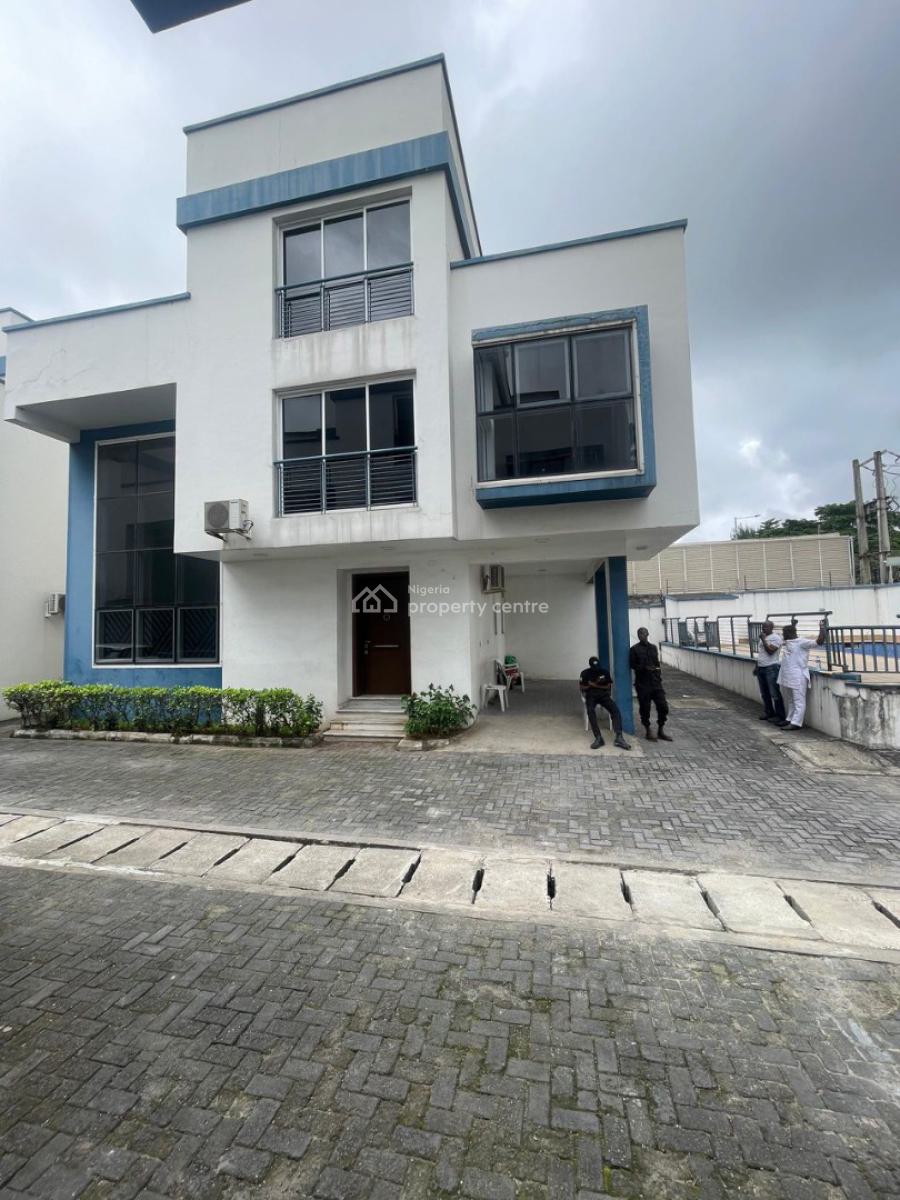 Well Maintained 4-bedroom Detached House with Swimming Pool, Bq, Old Ikoyi, Ikoyi, Lagos, Detached Duplex for Rent