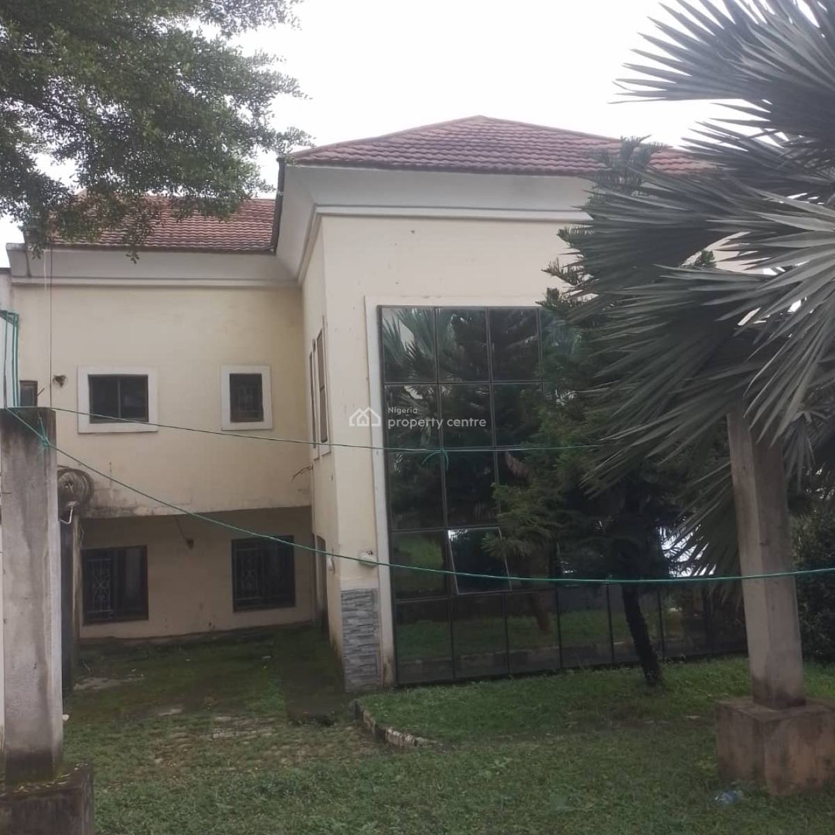Spacious 5 Bedroom Semi Detached Duplex with 2 Rooms Bq, Maitama Main, Maitama District, Abuja, Semi-detached Duplex for Rent