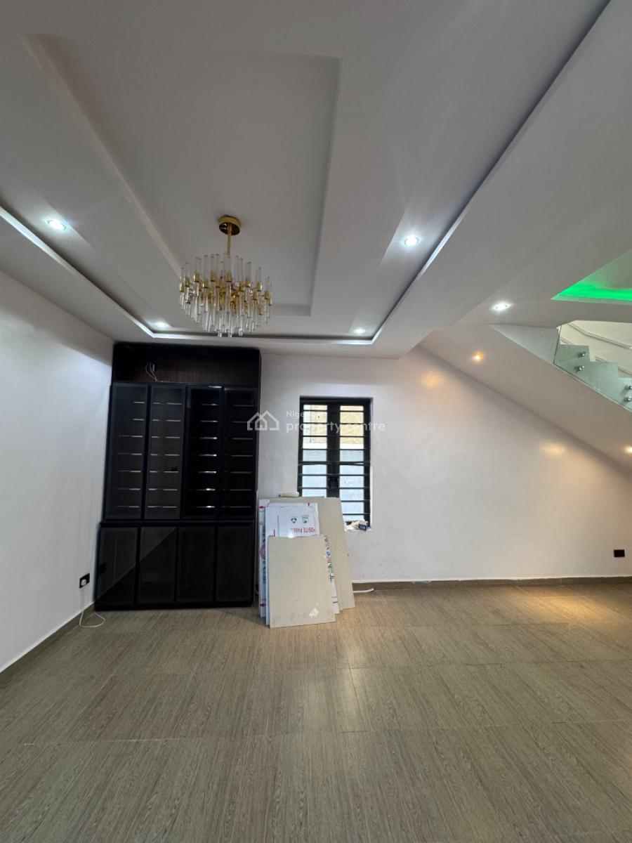 Luxury 5 Bedroom Fully Detached Duplex + Rooftop, Gym in an Estate, Prince Ebeano Supermarket Axis, Osapa, Lekki, Lagos, Detached Duplex for Sale