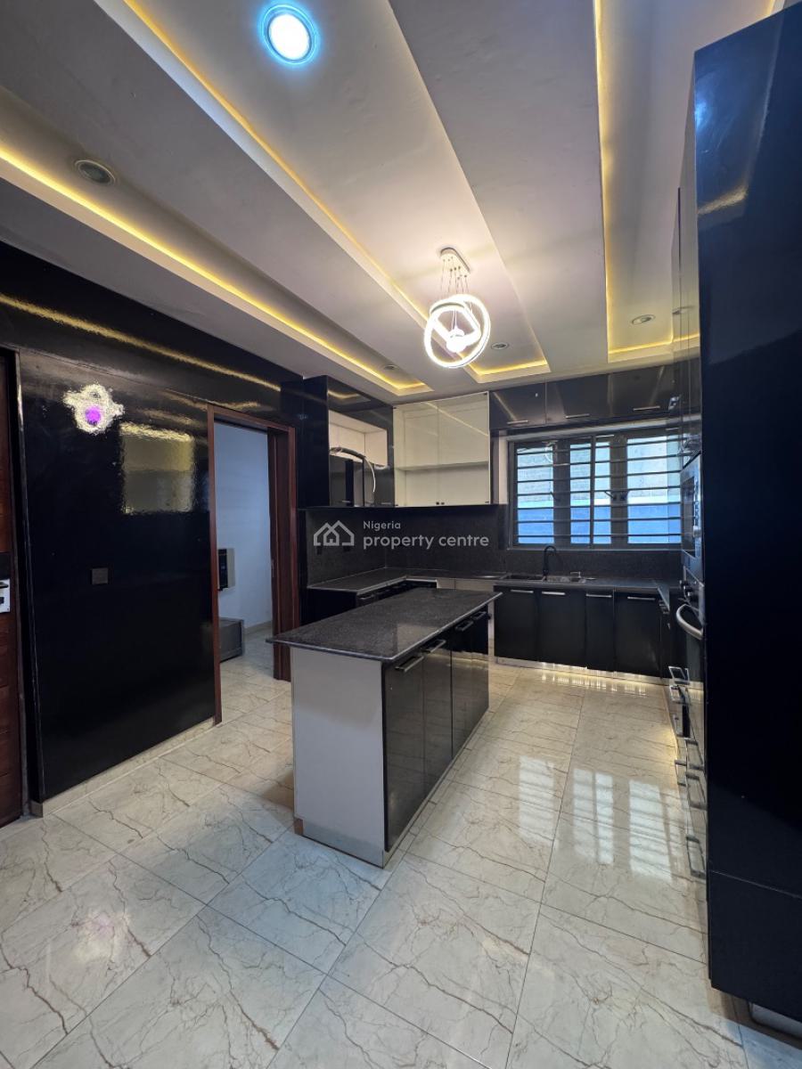 Luxury 5 Bedroom Fully Detached Duplex + Rooftop, Gym in an Estate, Prince Ebeano Supermarket Axis, Osapa, Lekki, Lagos, Detached Duplex for Sale