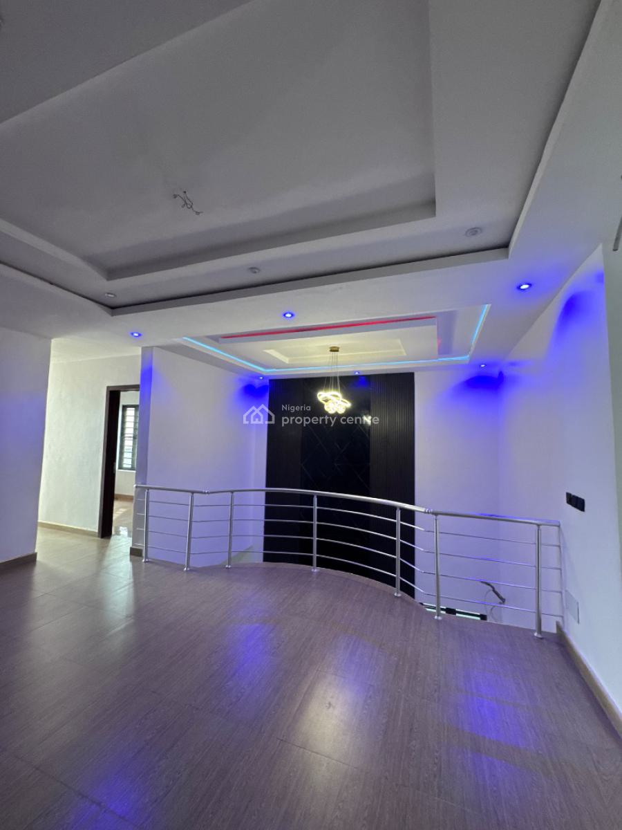 Luxury 5 Bedroom Fully Detached Duplex + Rooftop, Gym in an Estate, Prince Ebeano Supermarket Axis, Osapa, Lekki, Lagos, Detached Duplex for Sale