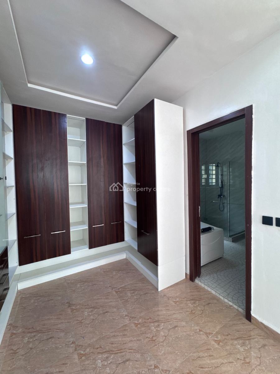 Luxury 5 Bedroom Fully Detached Duplex + Rooftop, Gym in an Estate, Prince Ebeano Supermarket Axis, Osapa, Lekki, Lagos, Detached Duplex for Sale
