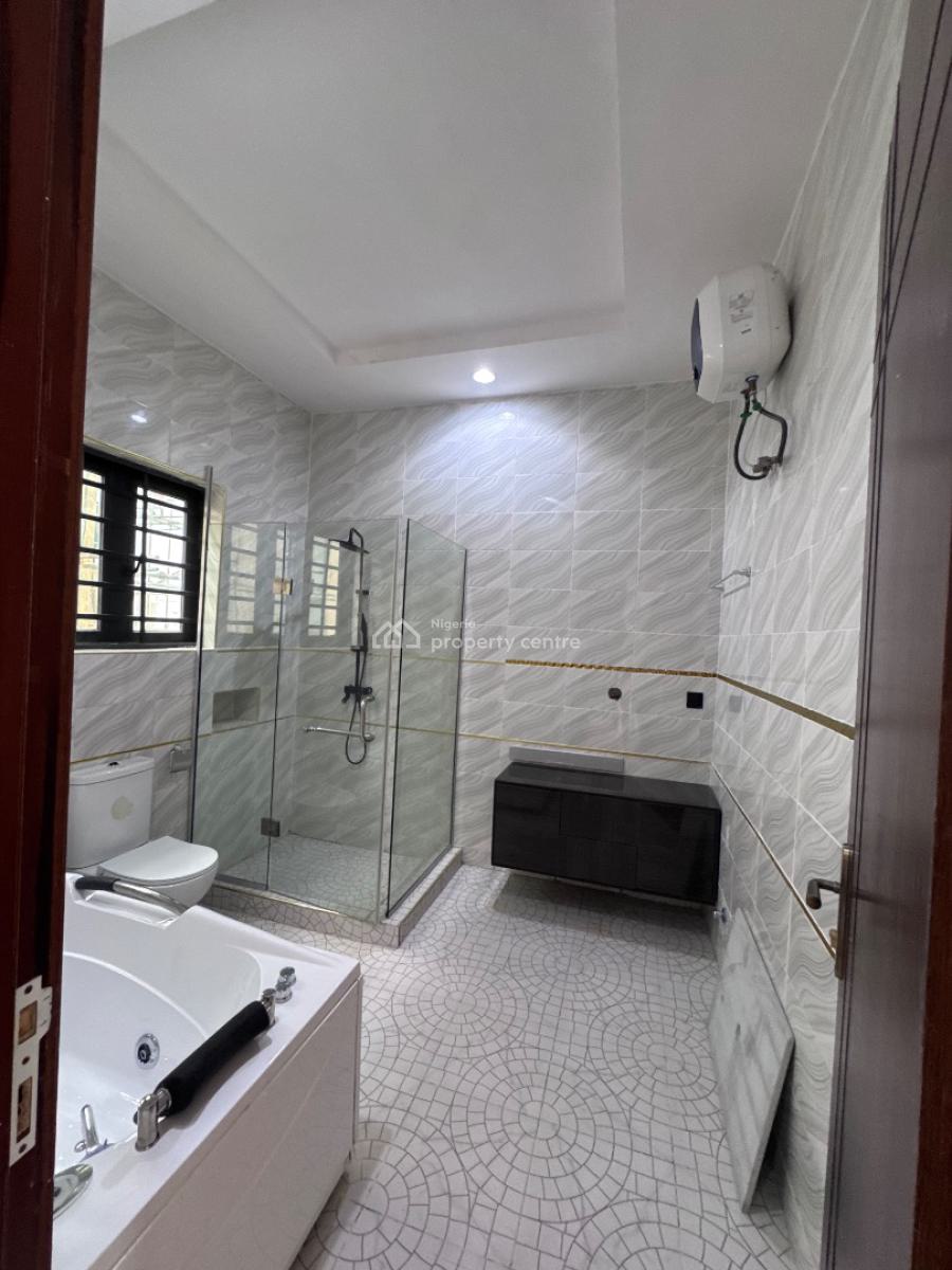 Luxury 5 Bedroom Fully Detached Duplex + Rooftop, Gym in an Estate, Prince Ebeano Supermarket Axis, Osapa, Lekki, Lagos, Detached Duplex for Sale