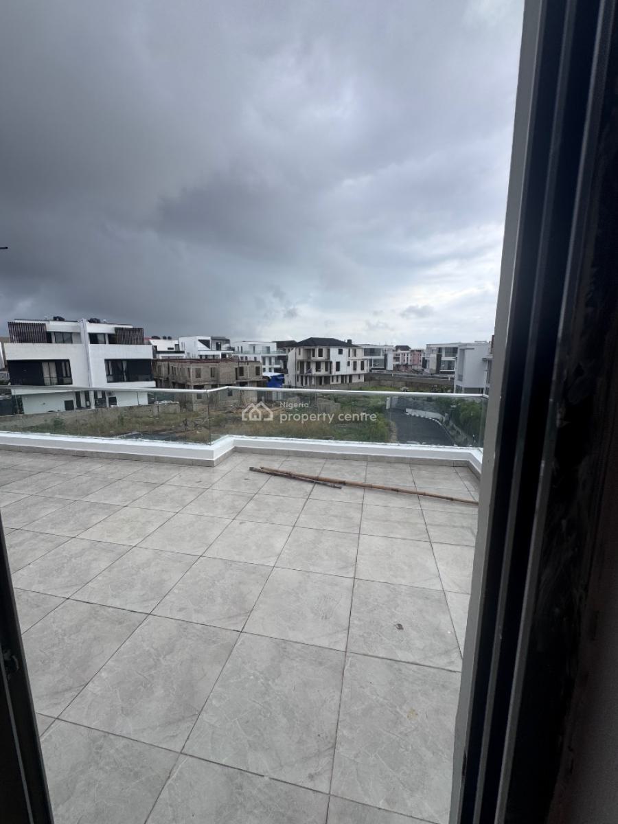 Luxury 5 Bedroom Fully Detached Duplex + Rooftop, Gym in an Estate, Prince Ebeano Supermarket Axis, Osapa, Lekki, Lagos, Detached Duplex for Sale