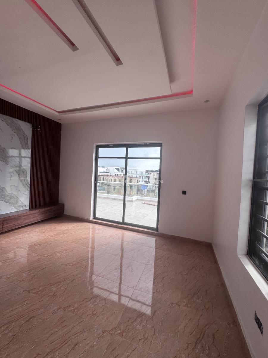 Luxury 5 Bedroom Fully Detached Duplex + Rooftop, Gym in an Estate, Prince Ebeano Supermarket Axis, Osapa, Lekki, Lagos, Detached Duplex for Sale