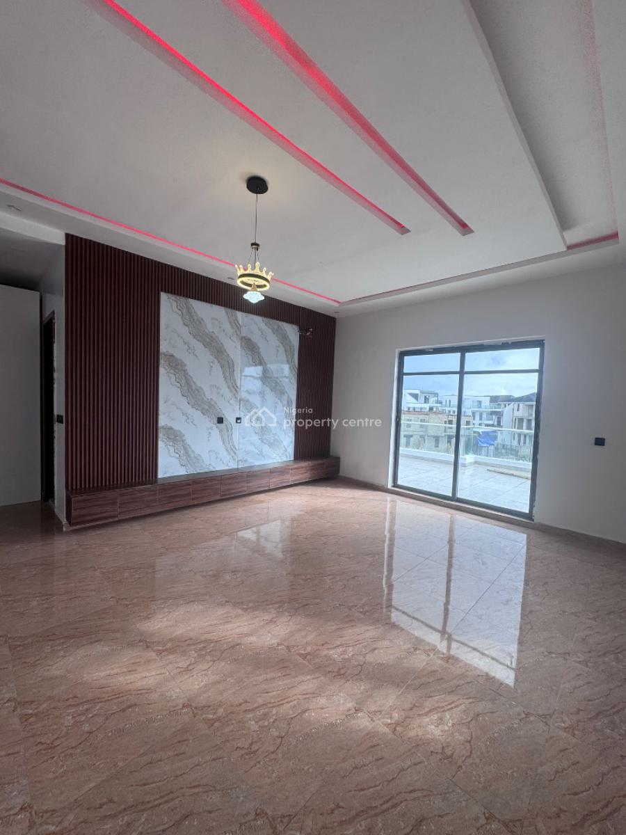 Luxury 5 Bedroom Fully Detached Duplex + Rooftop, Gym in an Estate, Prince Ebeano Supermarket Axis, Osapa, Lekki, Lagos, Detached Duplex for Sale