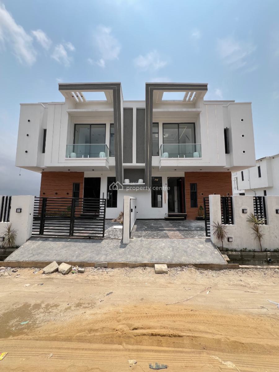 4 Bedroom Semi Detached Duplex with Bq, Ajah, Lagos, Semi-detached Duplex for Sale