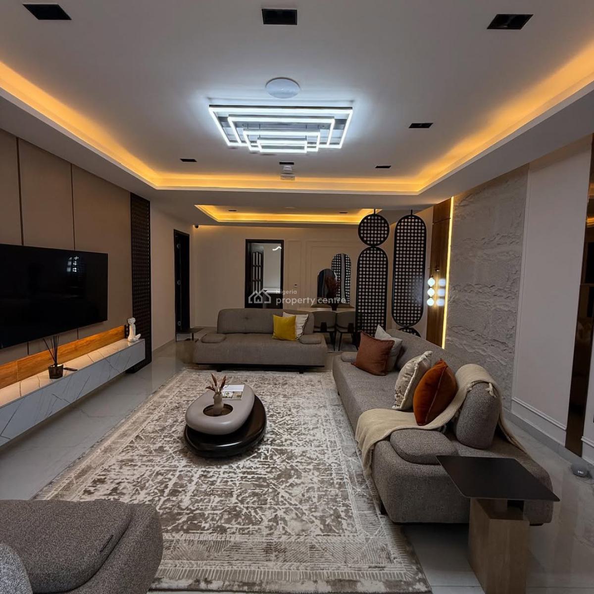 Brand New Fully Furnished 3 Bedroom Apartment with Excellent Facilitie, Wuye, Abuja, Flat / Apartment for Sale