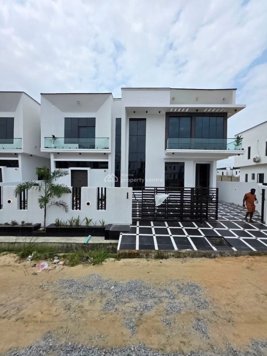 5 Bedroom Fully-detached Duplex with Bq, Ajah, Lagos, Detached Duplex for Sale