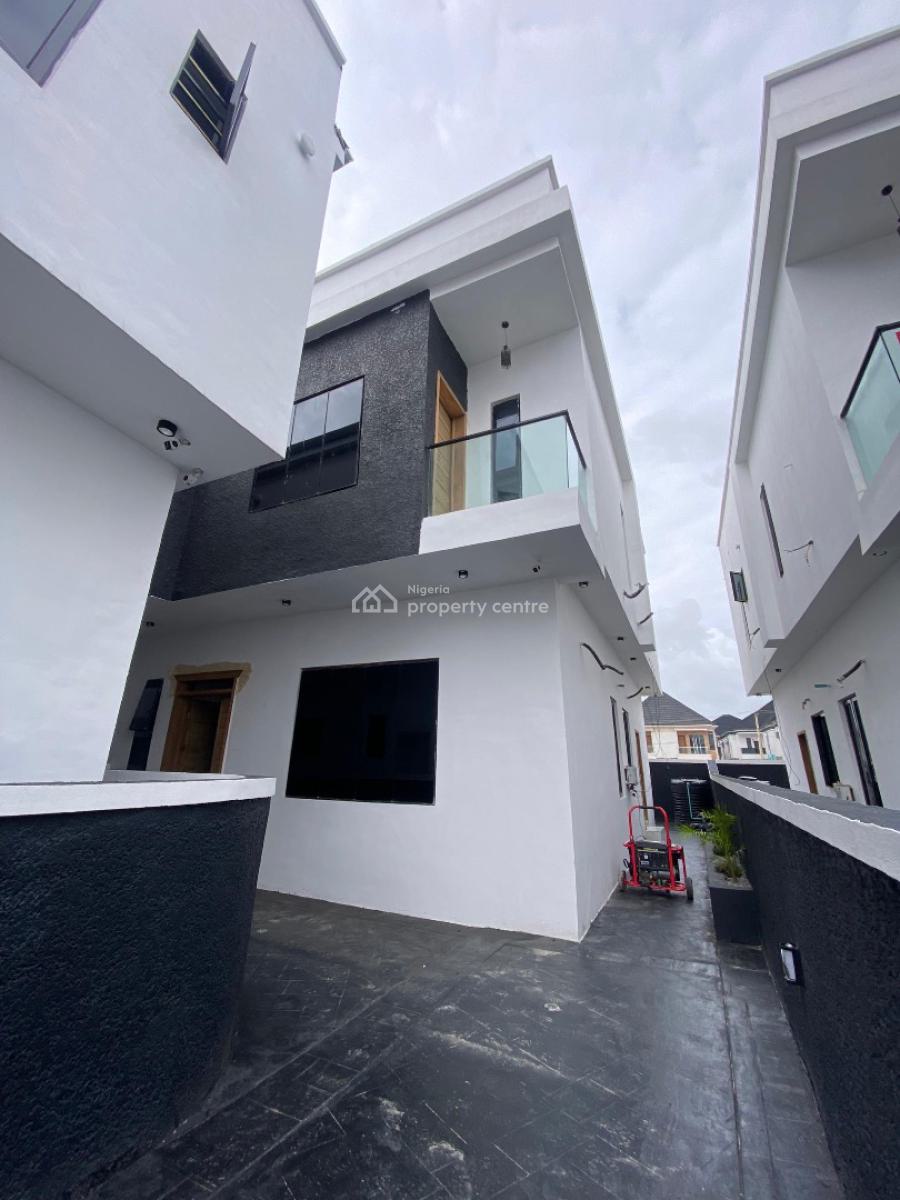 4 Bedroom Semi Detached Duplex with a Room Bq, Orchid, Ikota, Lekki, Lagos, Semi-detached Duplex for Sale