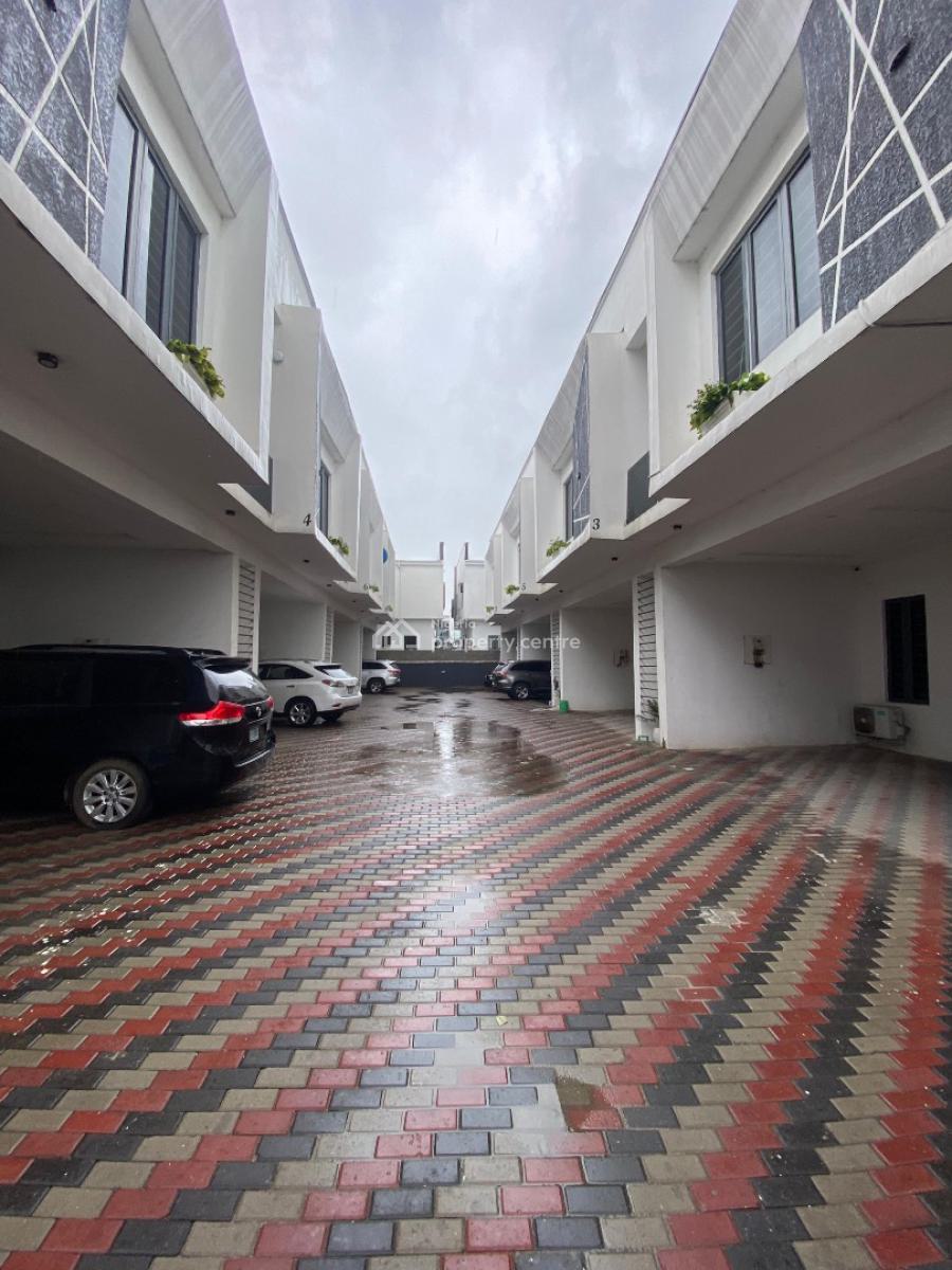 4 Bedroom Fully Furnished Terrace Duplex with Solar Panel, Orchid, Ikota, Lekki, Lagos, Detached Duplex for Rent