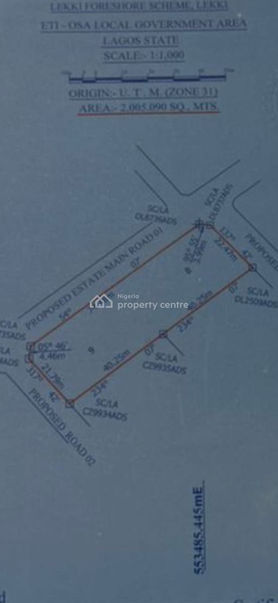 Land, Lekki Foreshore Estate, Lekki, Lagos, Residential Land Joint Venture