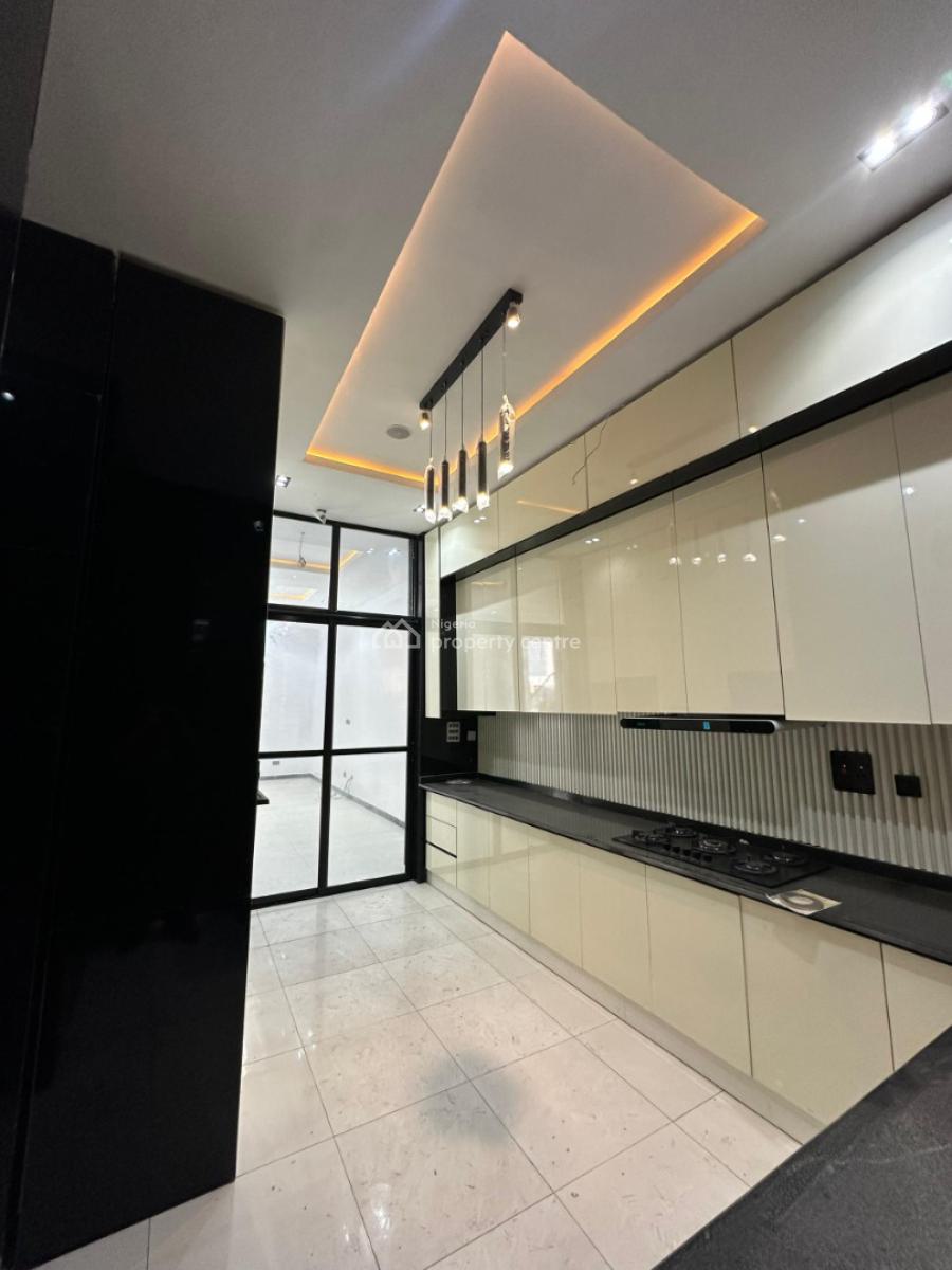 Brand New 4bedroom with Bq Self Compound Self Service, Gated and Secured Environment, Ikate, Lekki, Lagos, Semi-detached Duplex for Rent