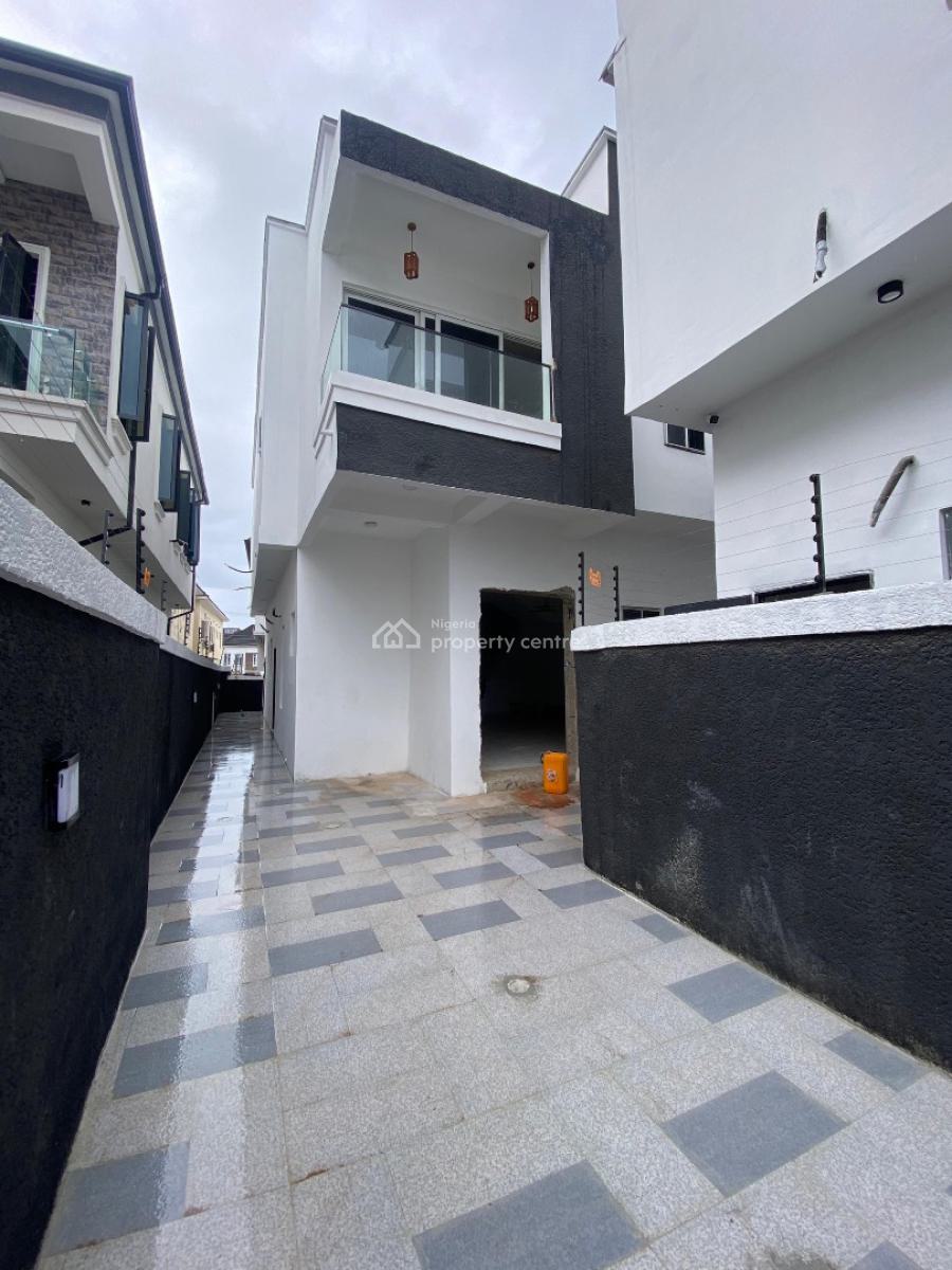 4 Bedroom Semi Detached Duplex with a Room Bq, Westend Estate, Ikota, Lekki, Lagos, Semi-detached Duplex for Sale