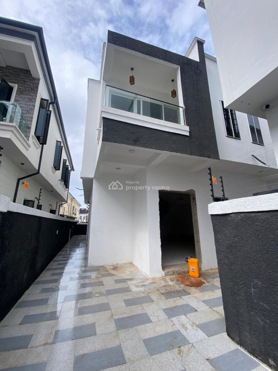 4 Bedroom Semi Detached Duplex with a Room Bq, Westend Estate, Ikota, Lekki, Lagos, Semi-detached Duplex for Sale
