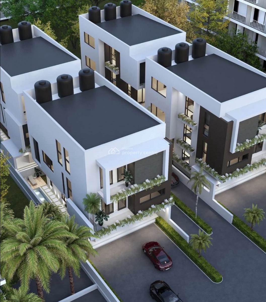 Self Gated 5bedroom Detached Duplex +bq, Own This 5bedroom+pool on Discount Price While It’s Almost Completed, Lekki Phase 1, Lekki, Lagos, Detached Duplex for Sale