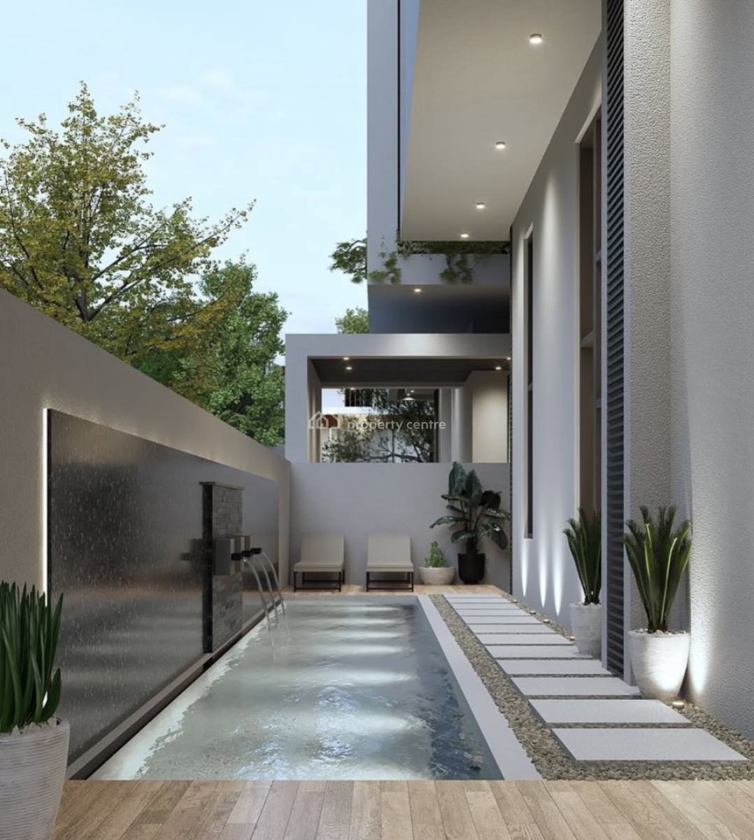Self Gated 5bedroom Detached Duplex +bq, Own This 5bedroom+pool on Discount Price While It’s Almost Completed, Lekki Phase 1, Lekki, Lagos, Detached Duplex for Sale