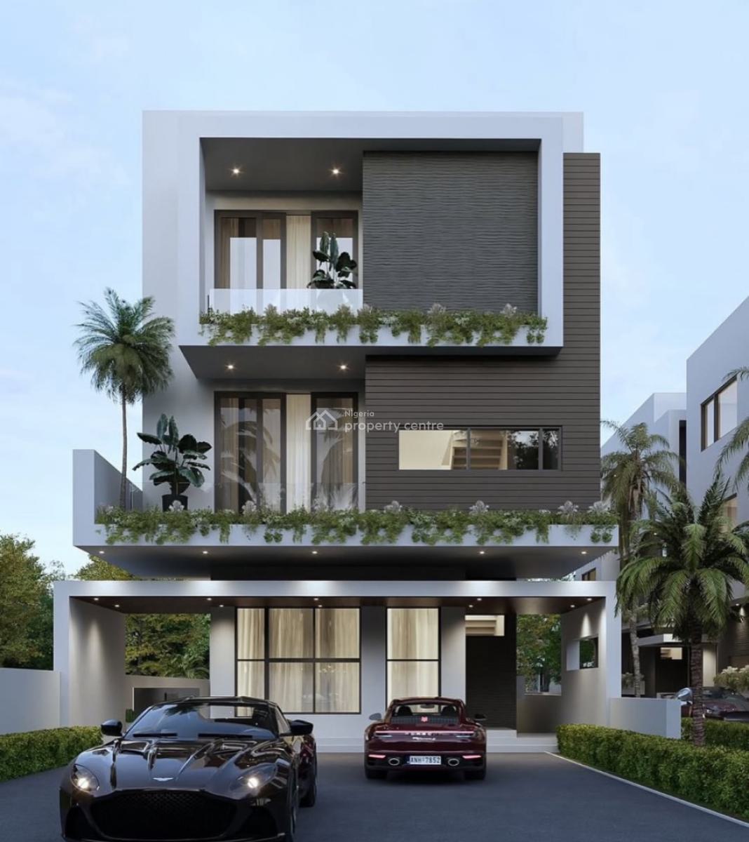Self Gated 5bedroom Detached Duplex +bq, Own This 5bedroom+pool on Discount Price While It’s Almost Completed, Lekki Phase 1, Lekki, Lagos, Detached Duplex for Sale