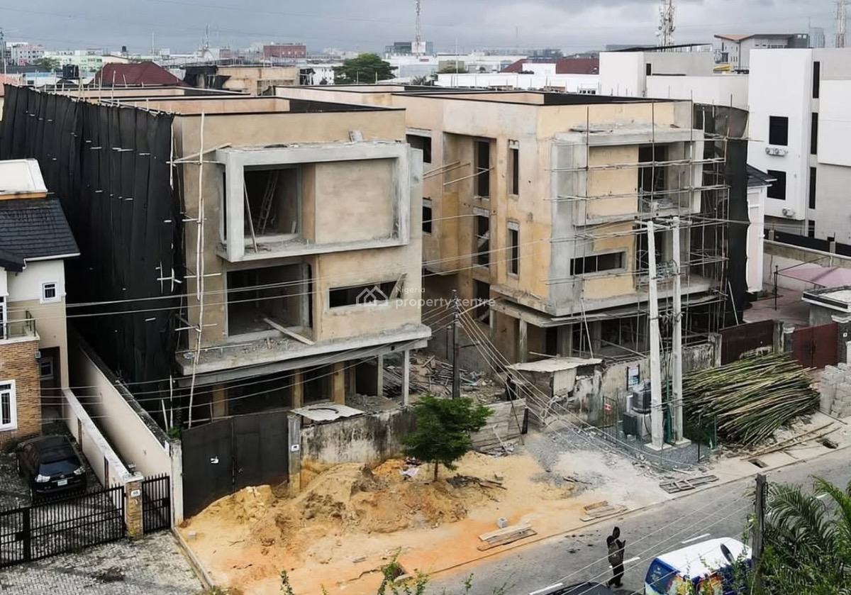 Self Gated 5bedroom Detached Duplex +bq, Own This 5bedroom+pool on Discount Price While It’s Almost Completed, Lekki Phase 1, Lekki, Lagos, Detached Duplex for Sale