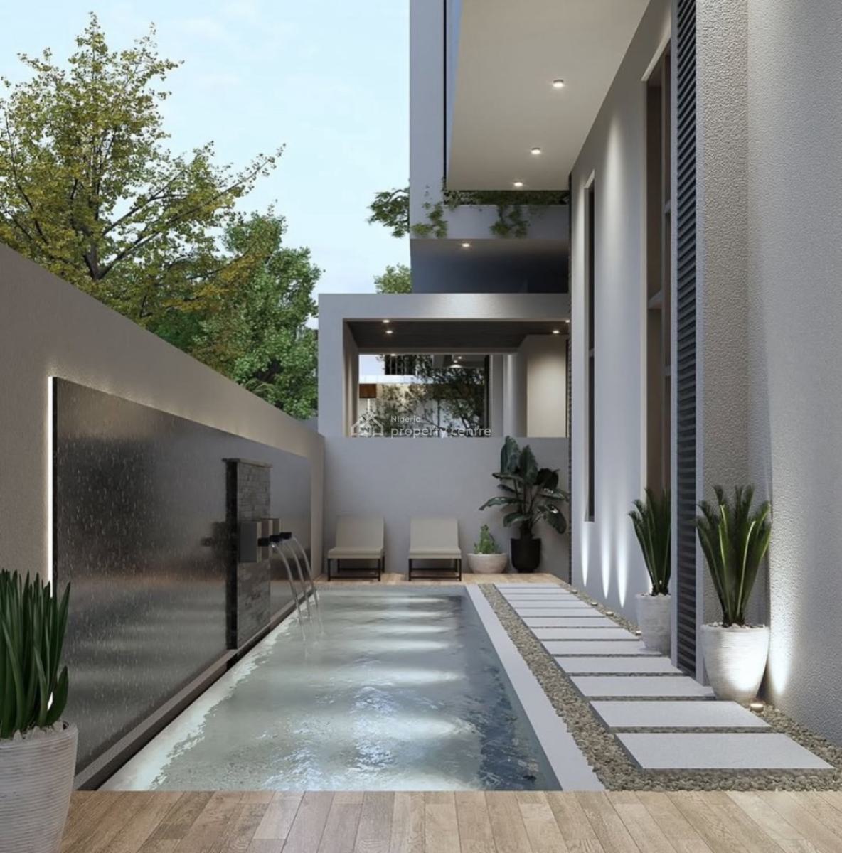 Self Gated 5bedroom Detached Duplex +bq, Own This 5bedroom+pool on Discount Price While It’s Almost Completed, Lekki Phase 1, Lekki, Lagos, Detached Duplex for Sale