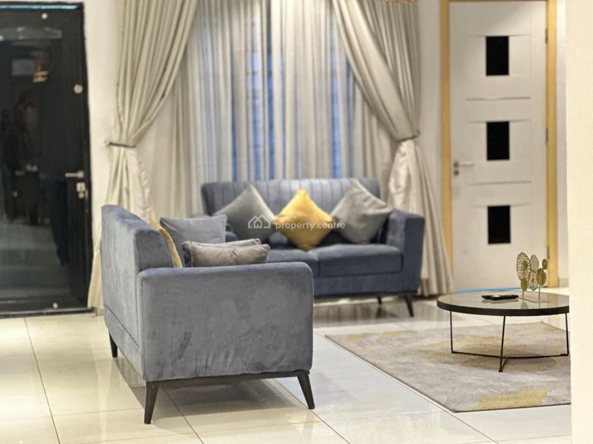 Posh 4 Bedroom Duplex  with Swimming Pool in an Elite Neighborhood, Kola Adeyina Close, Off Freedom Way, Lekki Phase 1, Lekki, Lagos, Terraced Duplex Short Let
