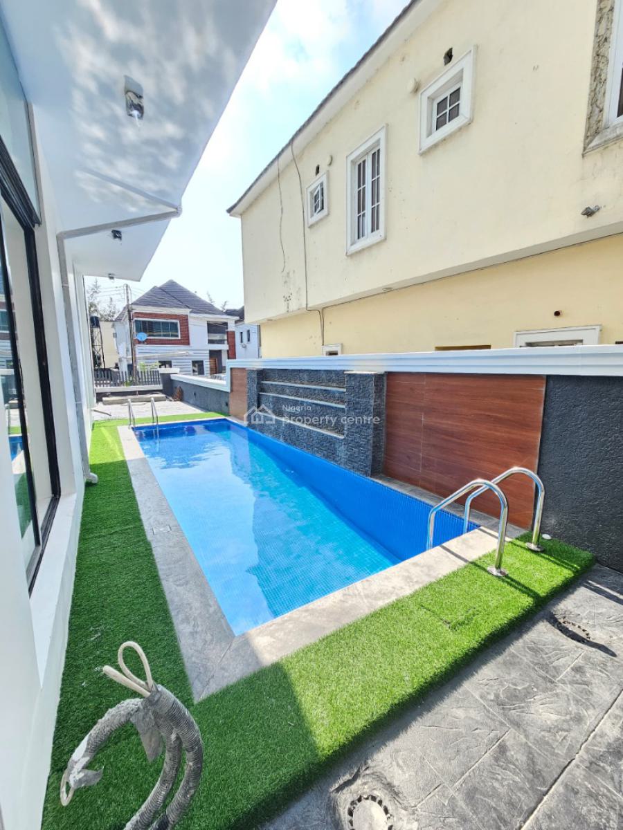 Exquisitely Deluxe 5 Bedroom Fully Detached Duplex with Swimming Pool, Lekki County,megamound, Lekki, Lagos, Detached Duplex for Sale