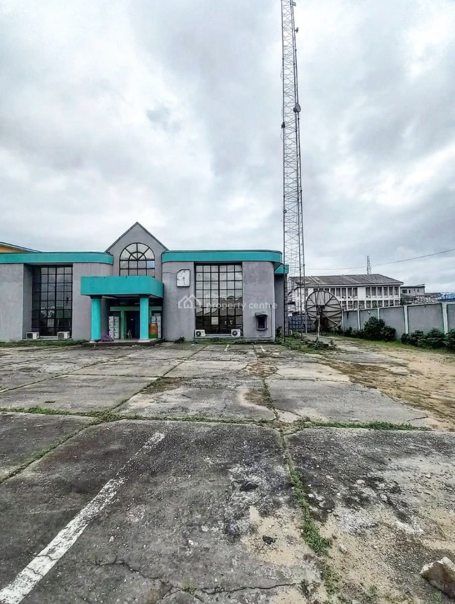 Commercial Property with Offices on 6 Plots with C of O, Trans Amadi, Port Harcourt, Rivers, Office Space for Sale