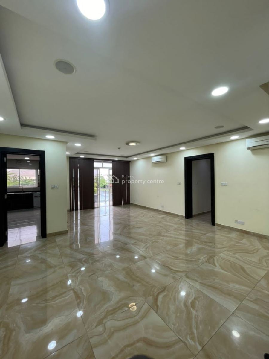 Serviced with 24/7 Power Supply 3 Bedroom En-suite Flat with Fully Fit, Banana Island, Ikoyi, Lagos, Flat / Apartment for Rent