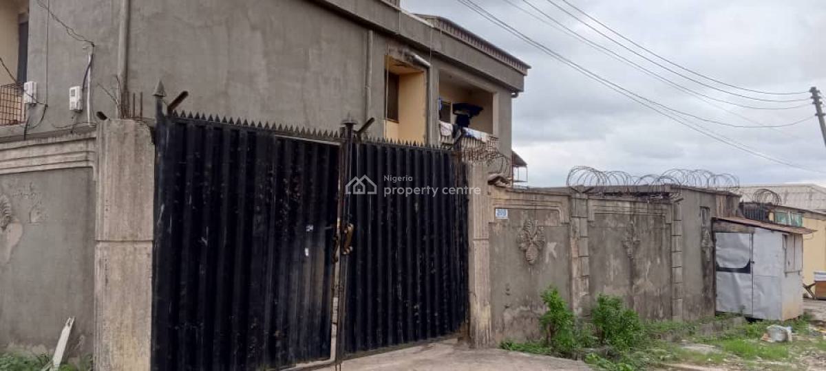 Well Maintained Block of Flats Consisting 8 Units of Flats, Onipetesi Estate, Mangoro, Ikeja, Lagos, Block of Flats for Sale