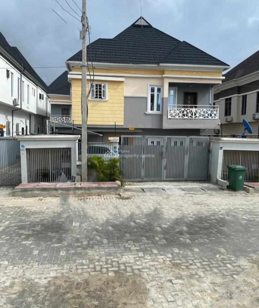 4 Bedroom Detached Duplex with B.q, Chevron, Lekki, Lagos, Detached Duplex for Sale