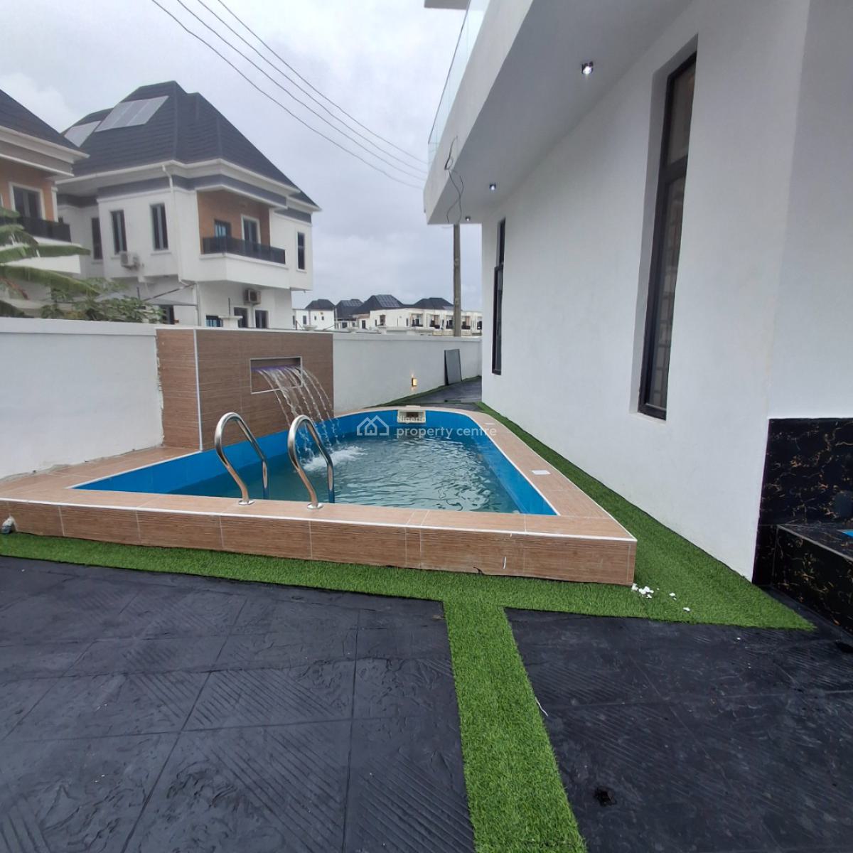 Five Bedroom Fully Detached Duplex, Lafiaji, Lekki, Lagos, Detached Duplex for Sale