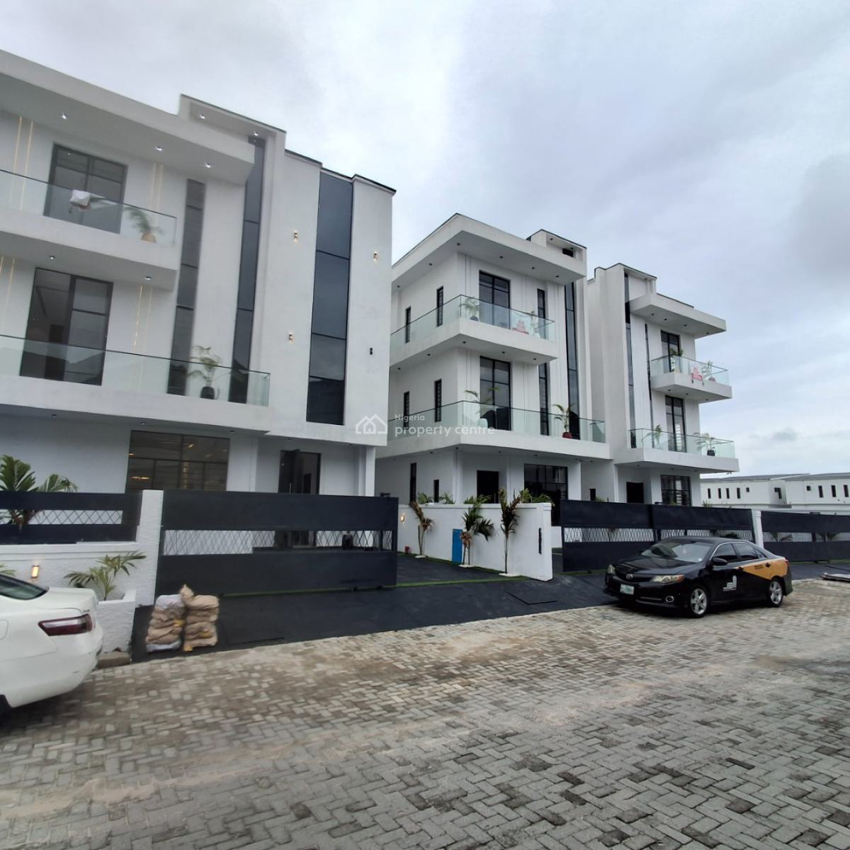 Five Bedroom Fully Detached Duplex, Lafiaji, Lekki, Lagos, Detached Duplex for Sale