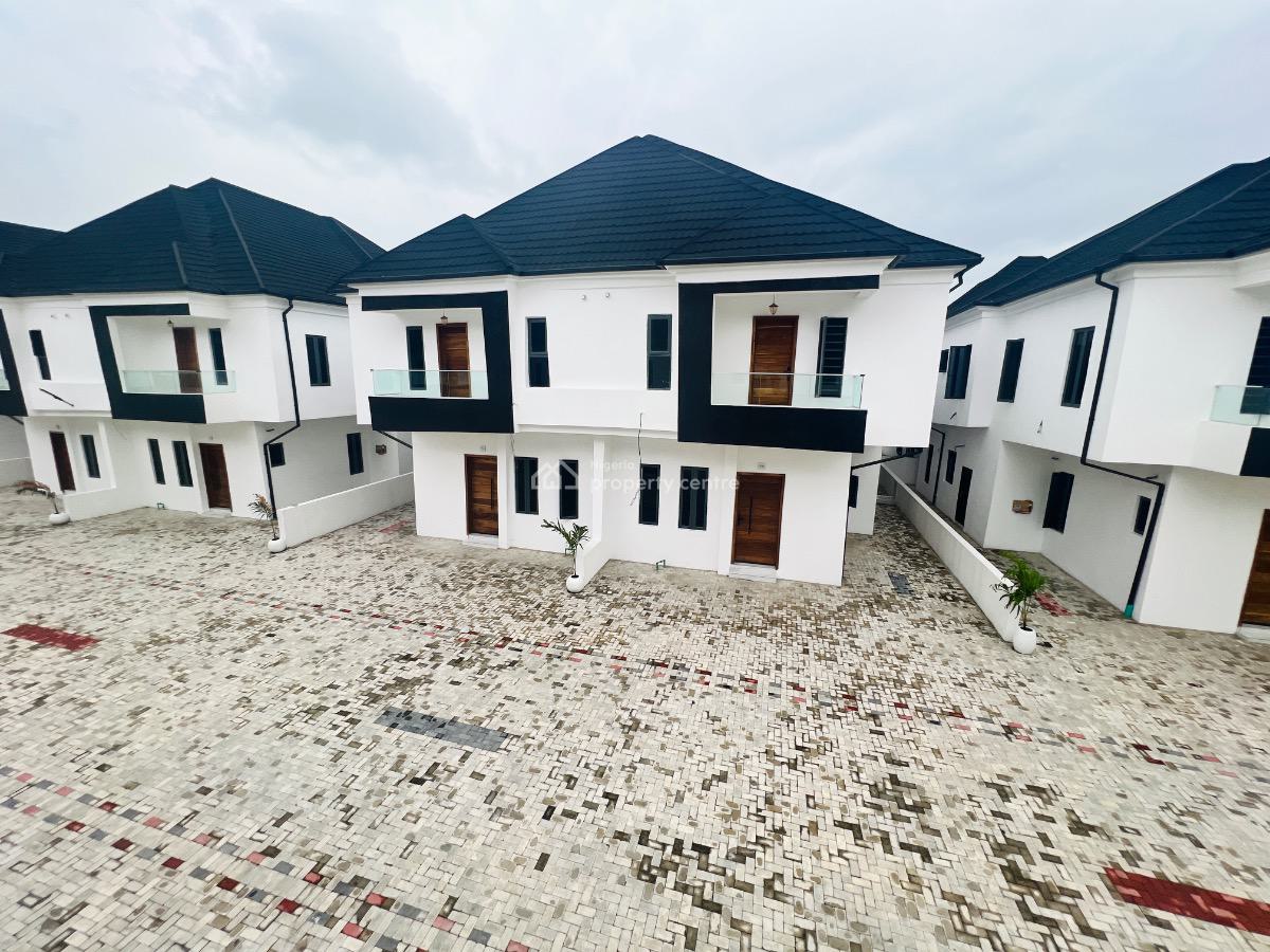 Newly Built Lovely 4 Bedroom Serviced Semi Detached Duplex, Vgc, Lekki, Lagos, Semi-detached Duplex for Sale