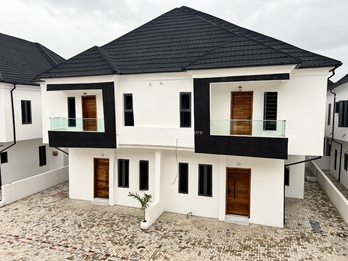 Newly Built Lovely 4 Bedroom Serviced Semi Detached Duplex, Vgc, Lekki, Lagos, Semi-detached Duplex for Sale