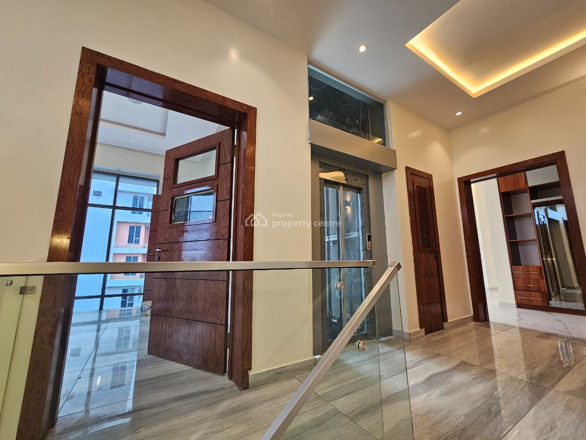 Luxury 5 Bedroom Duplex with Indoor Pool & Cinema in an Estate, Off Turnbull Road, Ikoyi, Lagos, Detached Duplex for Sale