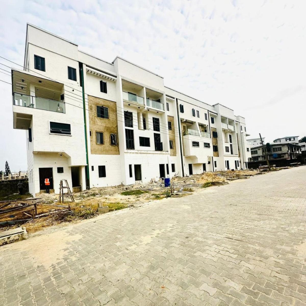 New 4 Bedroom Mansionnete in Good Location, Opebi, Ikeja, Lagos, Terraced Duplex for Sale