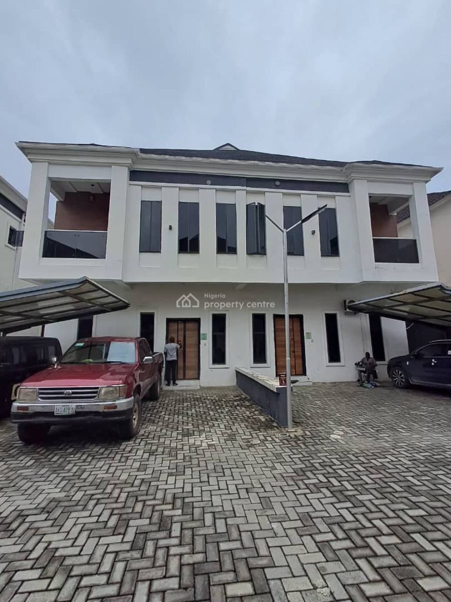 Newly Built 4-bedroom Semi-detached Duplex, Orchid Road, Lekki, Lagos, Semi-detached Duplex for Rent