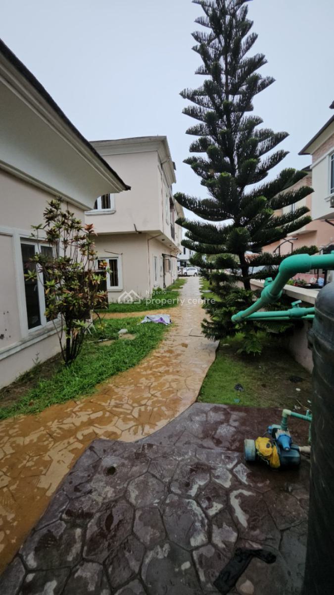 5 Bedroom Semi Detached Houses with a Bq Each in  Very Secured Estate, Royal Garden Estate, Ajah, Lagos, Semi-detached Duplex for Rent