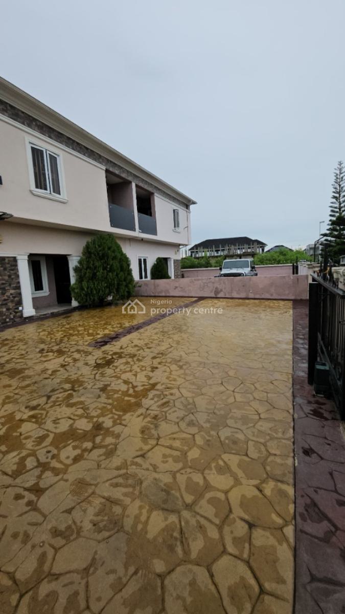 5 Bedroom Semi Detached Houses with a Bq Each in  Very Secured Estate, Royal Garden Estate, Ajah, Lagos, Semi-detached Duplex for Rent