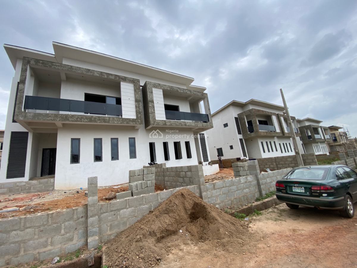 Carcass 4 Bedroom Duplex, Ibara Housing Estate, Abeokuta South, Ogun, Semi-detached Duplex for Sale